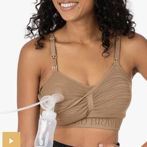 Kindred Bravely Sublime Nursing Bra / Pumping Bra / Latte, Small - Busty